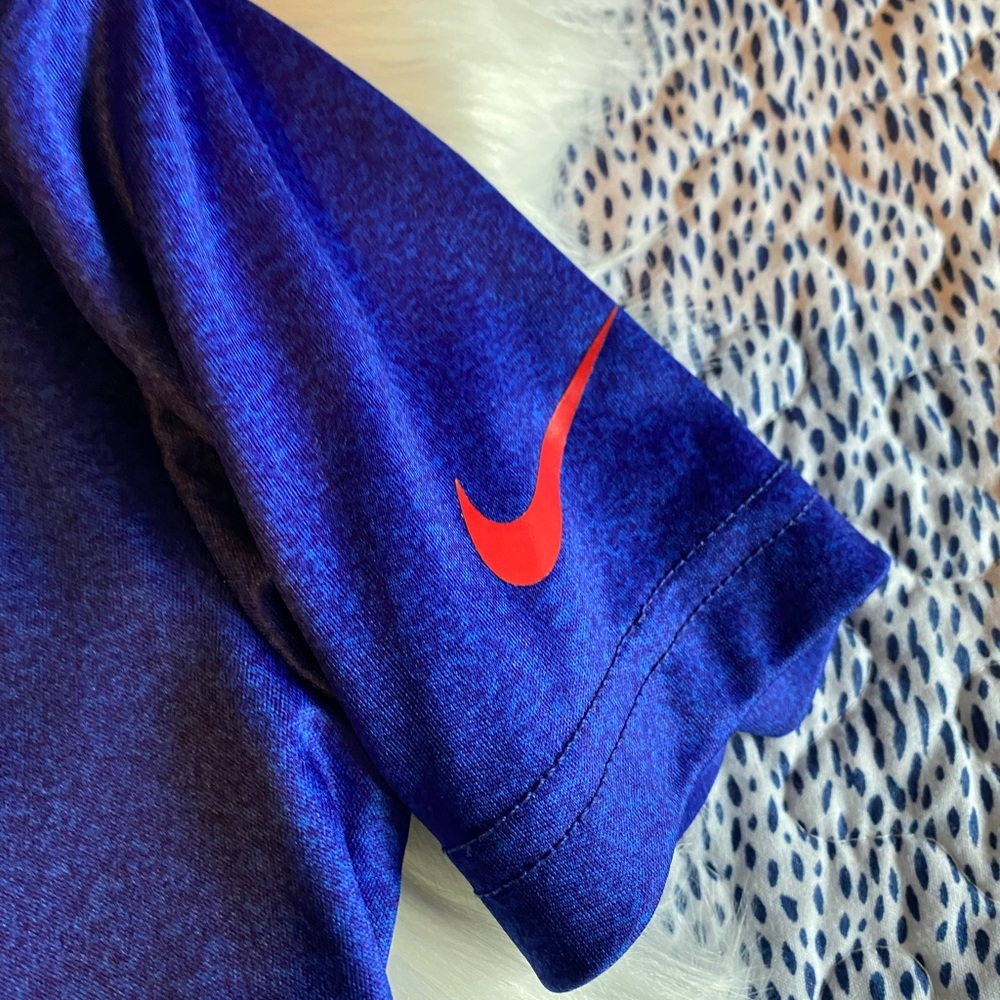 NIKE• Boys Classic Baseball Base DriFit Baseball Tee•L 6/7 - Picture 8 of 16